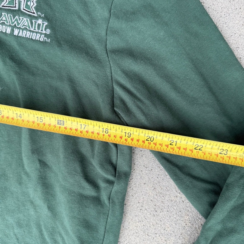 Champion Hawaii University Green Hoodie Pullover Men‎ Size Large Athletic - Picture 6 of 6